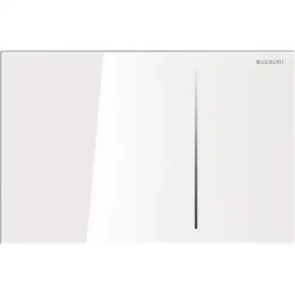 Смывная клавиша Geberit Sigma 70 (стекло белое) (115.620.SI.1)