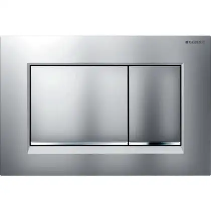 Geberit Sigma 30 Клавіша змиву, хром матовий/глянець (115.883.JQ.1) Geberit Sigma 30 Клавіша змиву, хром матовий/глянець (115.883.JQ.1)