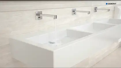 Змішувач для умивальника електронний Brenta 116.291.21.1 Geberit