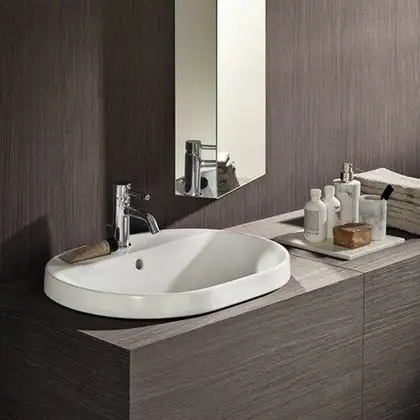 Geberit VariForm Умивальник вбудований, 60x45 см, білий (500.733.01.2)