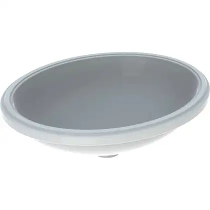 Geberit VARIFORM умывальник встраиваемый под столешницу, овальный, 50*40см, без отверстия, без перелива (500.755.01.2)