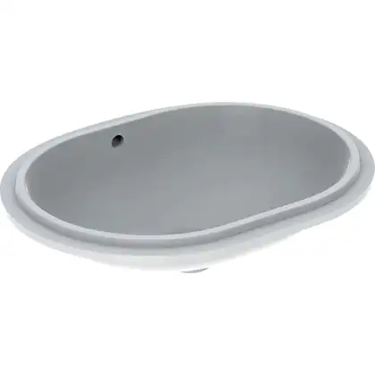 Geberit VariForm Умивальник під стільницю, еліптичний, білий (500.757.01.2)