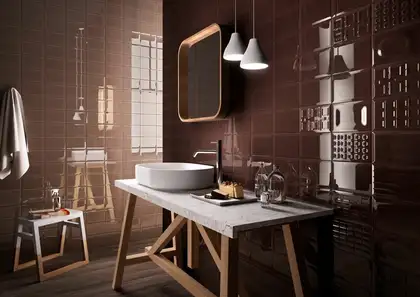 Плитка стінова Cento Per Cento Cacao T 120x180 Imola