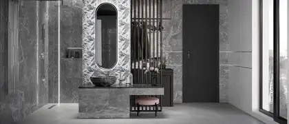 Konskie Stavanger Grey Плитка стінова, сіра (5903943502936)