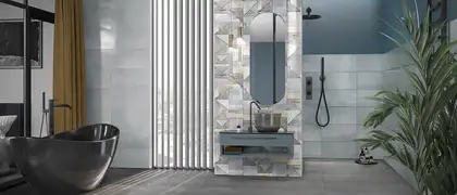 Плитка стінова Tromso Turquise RECT 300x600x8,5 Konskie (5903943502998)