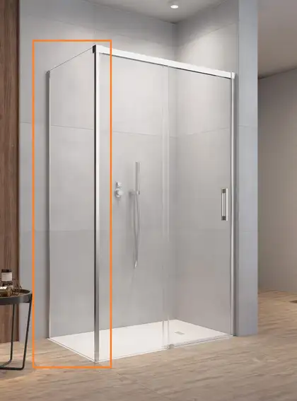 Radaway Idea S2 Бокова стінка, хром/прозоре (10117090-01-01)