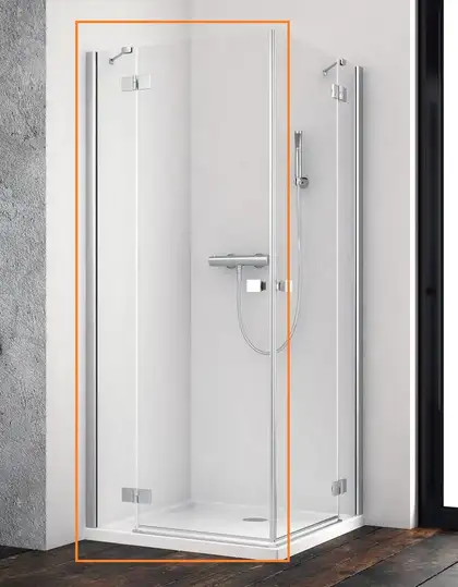 Душова кабіна (половина) Essenza New KDD 90 ліва, RADAWAY (385060-01-01L)