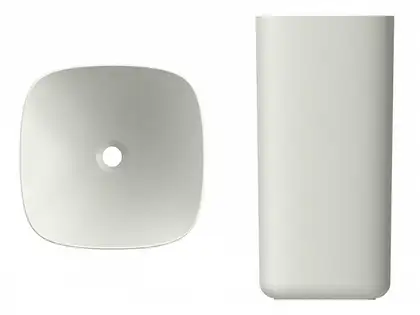Умивальник Moon 42 (551041) White matt Scarabeo
