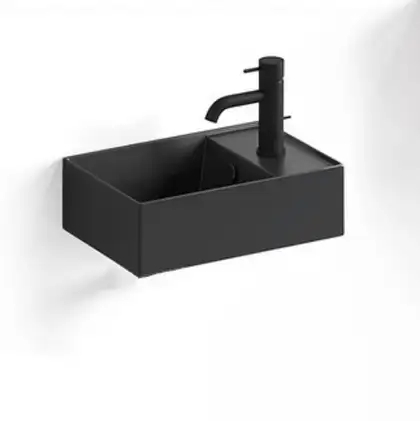 Умивальник AG 50 Agile (AG50N) Glossy black, SIMAS