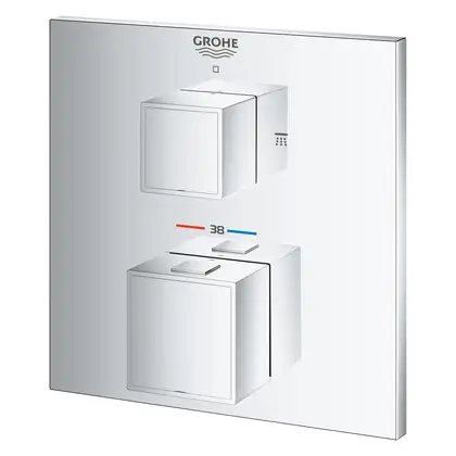 Grohe Grohtherm Cube Термостат для душа на 2 потребителя, хром (24154000)