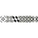Декор настенный, керамогранит Almera Ceramica Artic Black 15 х 90 см 476446