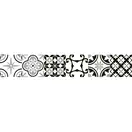 Декор настенный, керамогранит Almera Ceramica Artic Black 15 х 90 см 476446