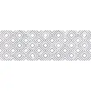 Декор настенный Geotiles Asaro Wau Blanco Glossy Rect 30 х 90 см 374084