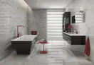 Настенная плитка Geotiles Akros Gris RLV 30 х 90 см 418425
