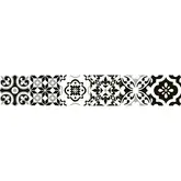 Декор настенный, керамогранит Almera Ceramica Artic Black 15 х 90 см 476446
