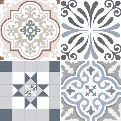 Декор напольный Almera Ceramica Origin Mix 45 х 45 см 435186 Декор напольный Almera Ceramica Origin Mix 45 х 45 см 435186