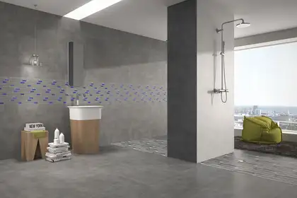 Керамогранит Geotiles Cemento Gris Mat Rect 60 х 60 см 339213