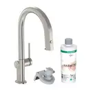 Смеситель для кухни Hansgrohe Aqittura M91 FilterSystem 210, 1jet, sBox (цвет - сталь) 76800800