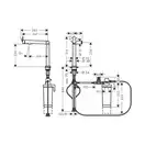 Hansgrohe Aqittura M91 FilterSystem 240 Смеситель, хром (76802000)