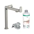 Смеситель для кухни Hansgrohe Aqittura M91 FilterSystem 240, 1jet (цвет - сталь) 76802800