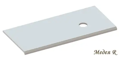 Snail Стільниця «Медея» 900/550 А900М Рубін МАТ (122A900M)