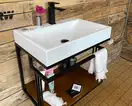 Snail Тумба «Самуі» з умивальником «Гранд»/дерево Золото Т999 (600LOFT148dT999)