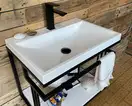 Snail Тумба «Самуі» з умивальником «Богема»/камінь Шик  В330 (600LOFT156cB330)