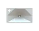 Snail Меркурій L Умивальник, білий мат (157LA100M)