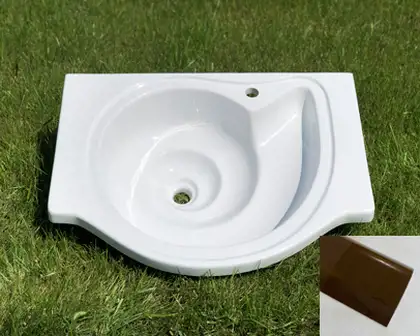 Snail Умивальник «Наутилус» А700 Кава глянець (101A700)