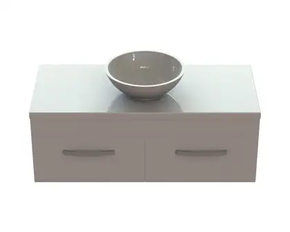 Snail Тумба «Венера» з умивальником «Камелія» А900М Рубін МАТ (1200КМ147A900M)