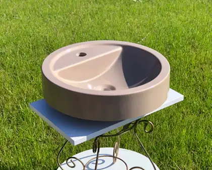 Snail Умивальник «Рондо» Капучино Н400 (149H400)