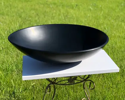 Snail Умивальник «Лотос» А200М Чорний МАТ (173A200M)