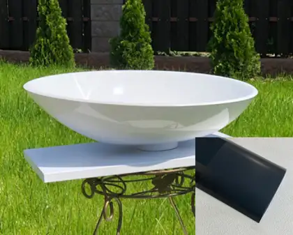 Snail Умивальник «Лотос» А600М Антрацит МАТ (173A600M)