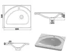 Snail Умивальник «Діана» Ніч B220 (109B220)