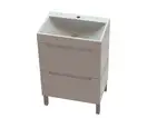 Snail Тумба «Бьянко» с умывальником «Гранд» Червоний А300 (6003КМ148A300)
