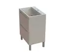 Snail Тумба «Б'янко» з умивальником «Богема» Гранат T102 (6003КМ156T102)
