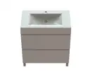 Snail Тумба «Новелла» з умивальником «Атлант» 800 Привид Т307 (800КМ163T307)