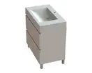 Snail Тумба «Новелла» з умивальником «Атлант» 800 Арктик Т333 (800КМ163T333)