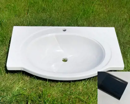 Snail Умивальник «Афродита»  А600 Антрацит глянец (108A600)