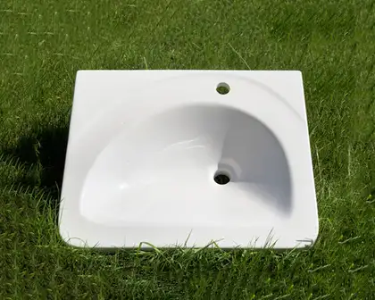 Snail Діана Іній В110 Умивальник, штучний мармур (109B110)