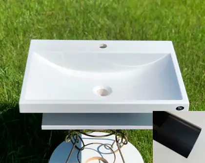 Snail Умивальник «Богема» А200М Чорний МАТ (156A200M)