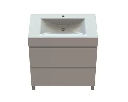 Snail Тумба «Новелла» з умивальником «Атлант» 800 Червоний А300 (800КМ163A300)