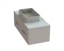 Snail Тумба «Венера» з умивальником «Тоскана» Шик  В330 (1200КМ171B330)