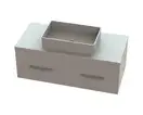 Snail Тумба «Венера» з умивальником «Тоскана» Янтар Т101 (1200КМ171T101)