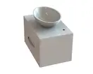 Snail Тумба «Мадлен» з умивальником «Фієста» Шик  В330 (700КМ174B330)