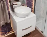 Snail Тумба «Адель» з умивальником «Сакура» Шик  В330 (500КМ177B330)