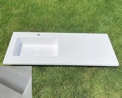 Snail Умывальник «Аляска L» А100М Білий МАТ (167LA100M)