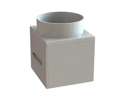 Snail Тумба «Адель» з умивальником «Оазіс» Перлина H300 (500КМ170H300)