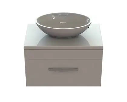 Snail Тумба «Мадлен» з умивальником «Фієста» Мигдаль Т302 (700КМ174T302)