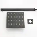 Душовий гарнітур прихованого монтажу Yoka DUAL 25 BLACK + BOX чорний (BP.DUAL25 BLK)